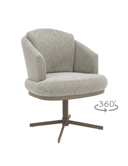 Трапезен стол LIHULA 5 - сив 01