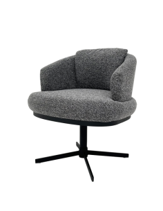 Трапезен стол RAPINA - черен 460 2