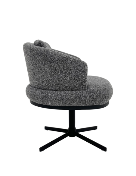 Трапезен стол RAPINA - черен 460