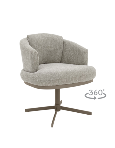 Трапезен стол RAPINA 5 - сив 01