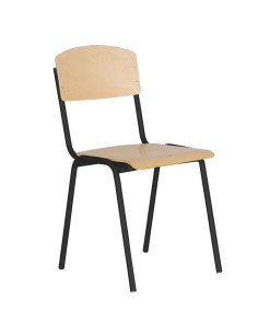 Ученически стол Tina black Бук E-263