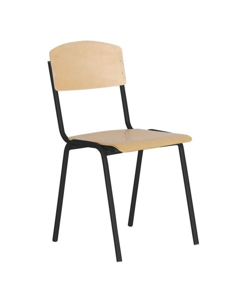 Ученически стол Tina black Бук E-263