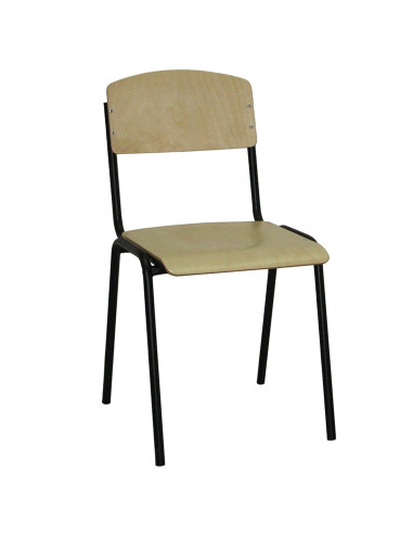 Ученически стол Tina black Бук E-263