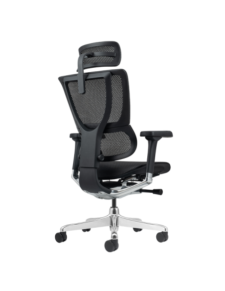 Ергономичен стол ERGOHUMAN ELITE 2 - черна рамка - черен