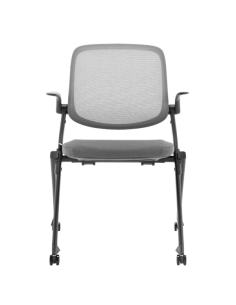 Посетителски стол AGNO - тъмносив 2