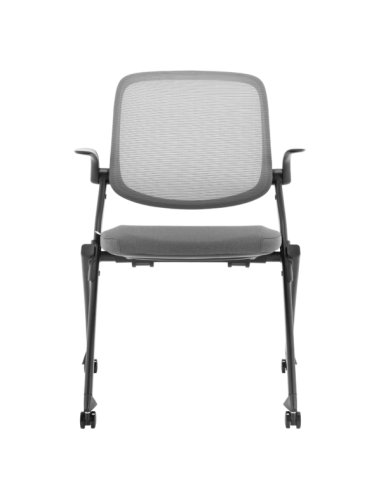 Посетителски стол AGNO - тъмносив