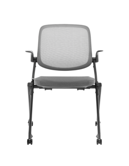 Посетителски стол AGNO - тъмносив