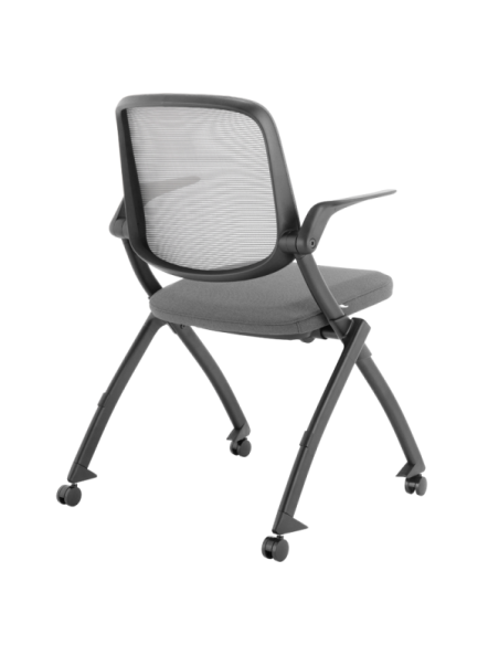 Посетителски стол AGNO - тъмносив