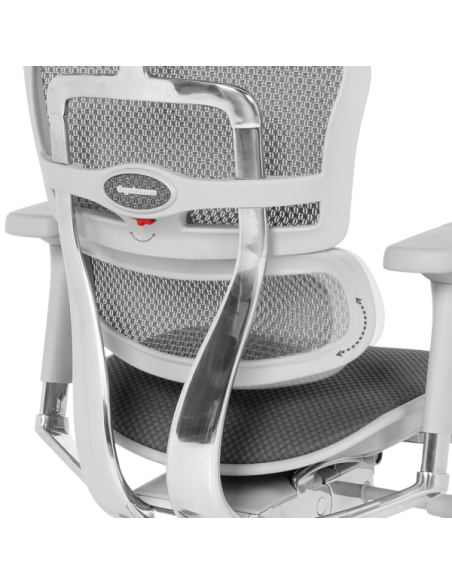 Ергономичен стол ERGOHUMAN ELITE 2 - сива рамка - сив