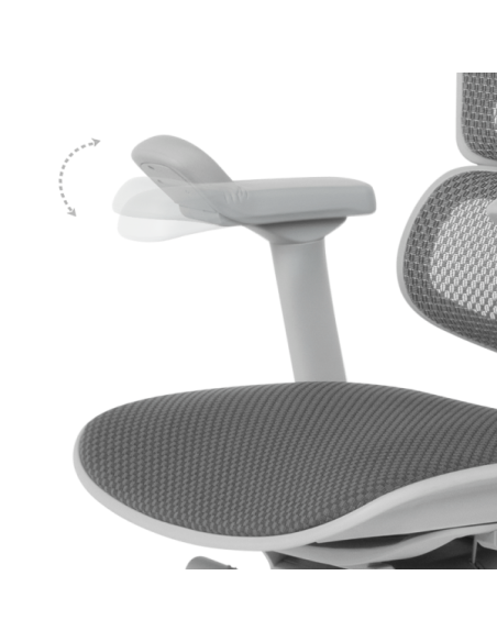 Ергономичен стол ERGOHUMAN ELITE 2 - сива рамка - сив