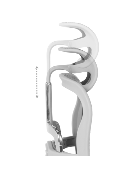 Ергономичен стол ERGOHUMAN ELITE 2 - сива рамка - сив