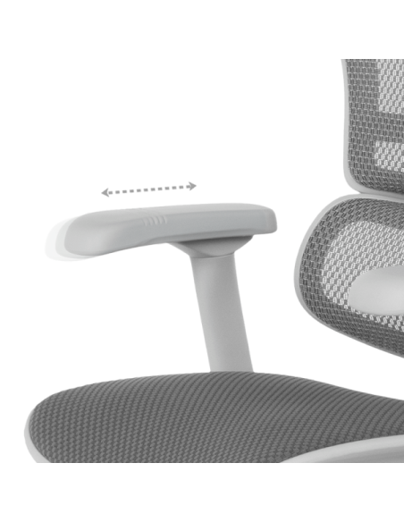 Ергономичен стол ERGOHUMAN ELITE 2 - сива рамка - сив