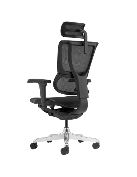 Ергономичен стол ERGOHUMAN IOO ULTRA - черна рамка - черен