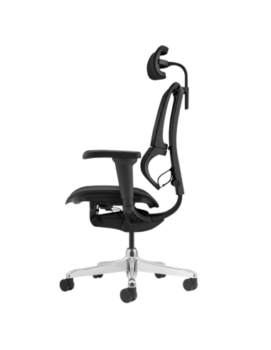 Ергономичен стол ERGOHUMAN IOO ULTRA - черна рамка - черен