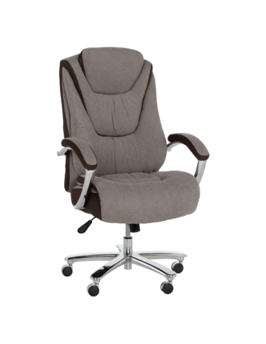 Президентски офис стол Carmen 6201 - кафяв