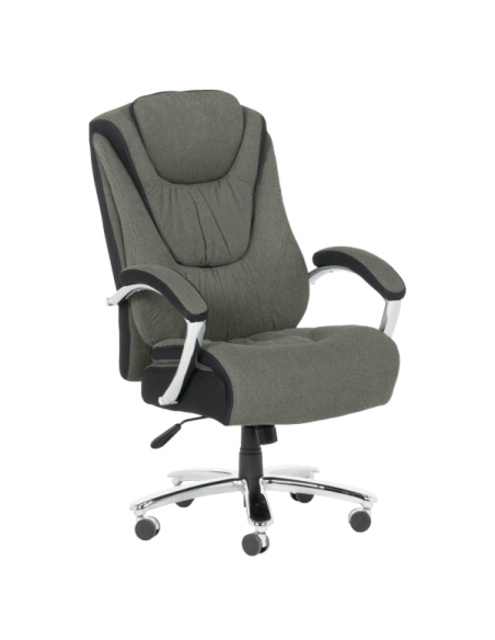 Президентски офис стол Carmen 6201 - тъмносив