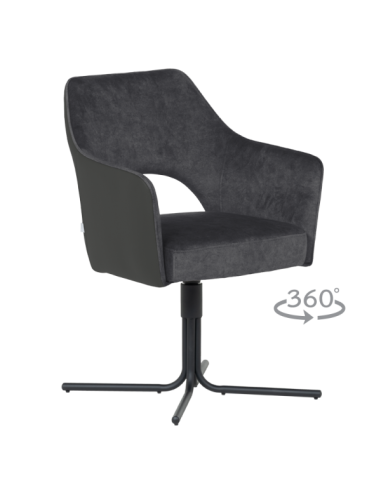 Трапезен стол PARNU - антрацит