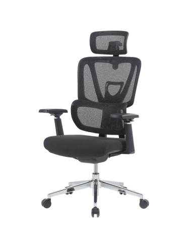 Ерогномичен стол 7592 - черен