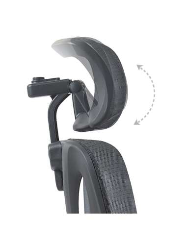 Ерогномичен стол 7592 - черен