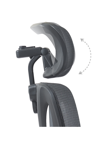 Ерогномичен стол 7592 - черен