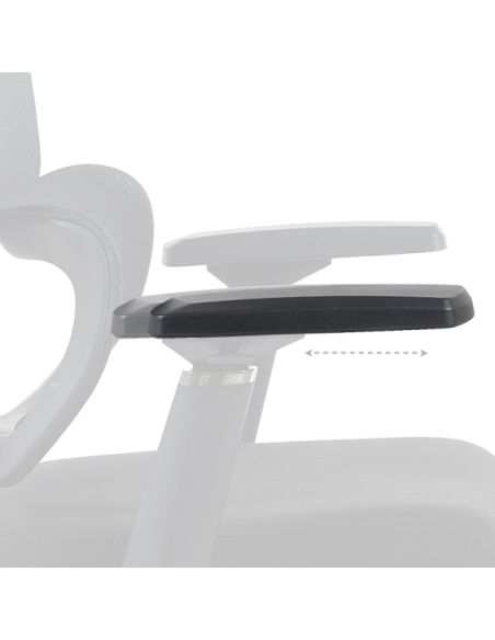 Ерогномичен стол 7592 - черен