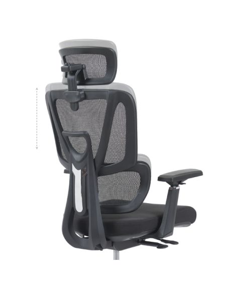 Ерогномичен стол 7592 - черен