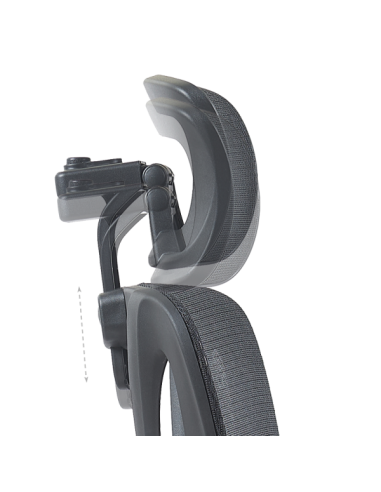 Ерогномичен стол 7592 - черен