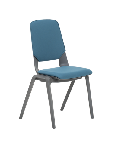 Посетителски стол LIMBER - син