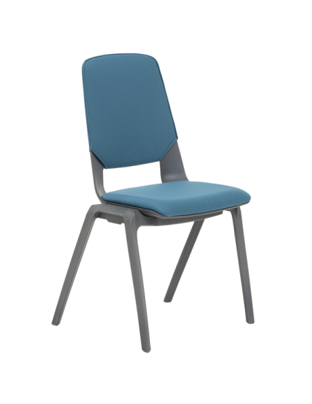 Посетителски стол LIMBER - син