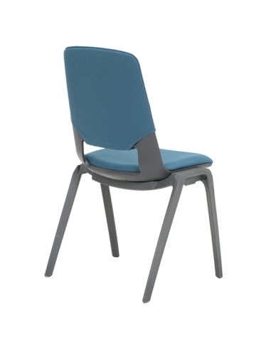 Посетителски стол LIMBER - син