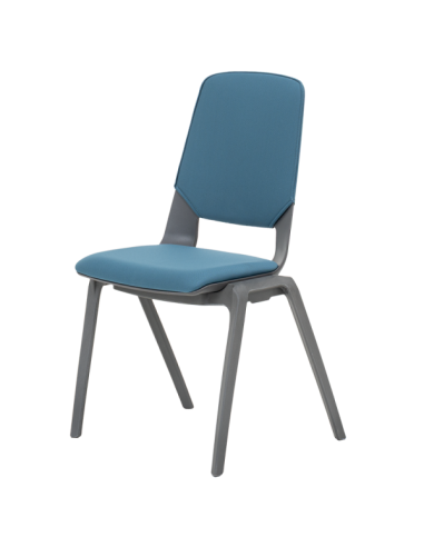 Посетителски стол LIMBER - син