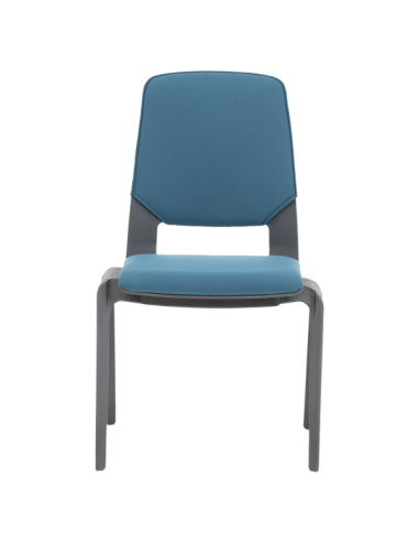 Посетителски стол LIMBER - син