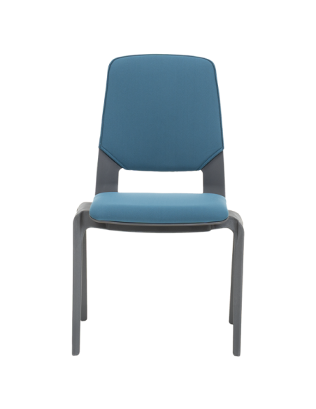 Посетителски стол LIMBER - син