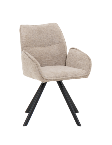 Трапезен стол ULSAN - бежов L64