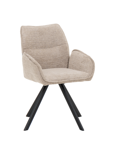 Трапезен стол ULSAN - бежов L64