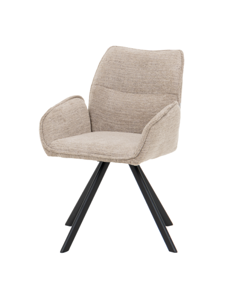 Трапезен стол ULSAN - бежов L64