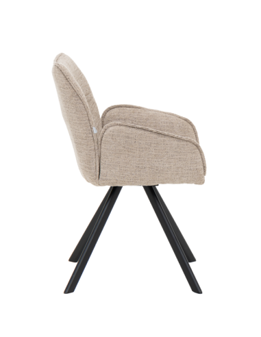 Трапезен стол ULSAN - бежов L64