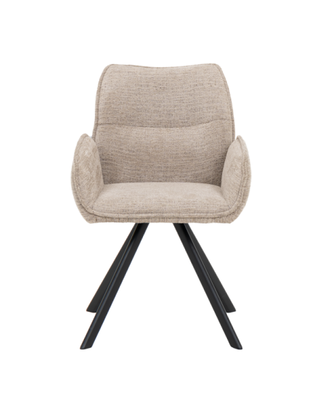 Трапезен стол ULSAN - бежов L64