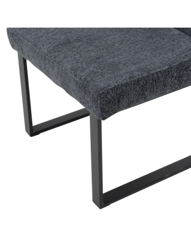 Трапезен стол HANAM - тъмносив R 16