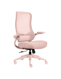 Ергономичен стол BAKU - светлорозов