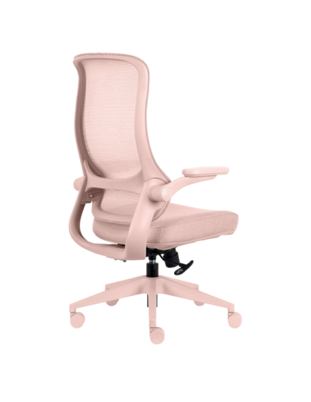 Ергономичен стол BAKU - светлорозов