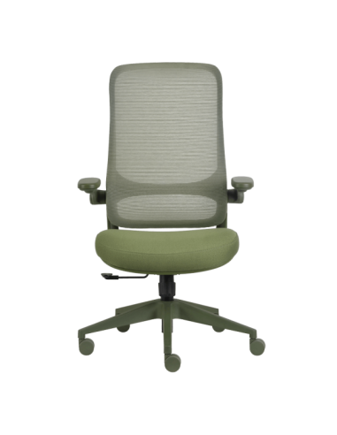 Ергономичен стол BAKU - зелен