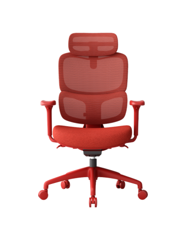 Ергономичен стол JULFA - червен