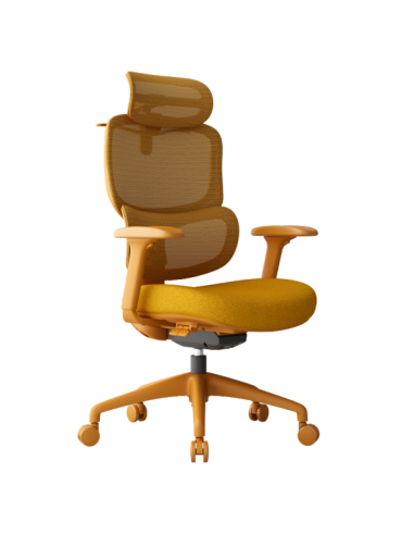 Ергономичен стол JULFA - жълт