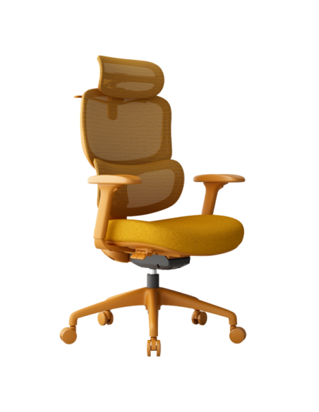 Ергономичен стол JULFA - жълт