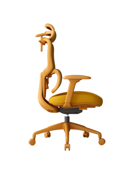 Ергономичен стол JULFA - жълт