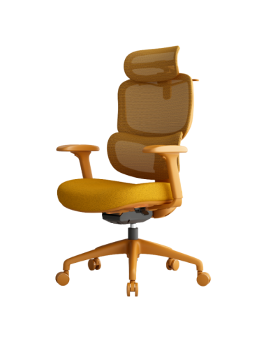 Ергономичен стол JULFA - жълт