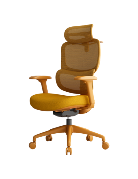 Ергономичен стол JULFA - жълт