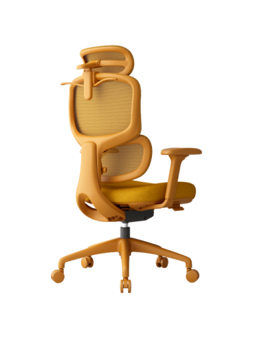 Ергономичен стол JULFA - жълт