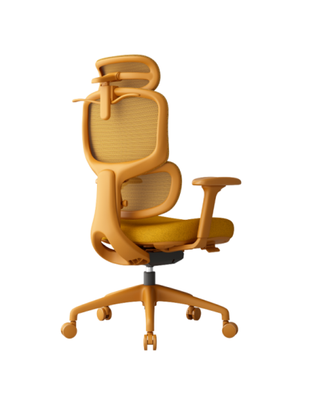 Ергономичен стол JULFA - жълт